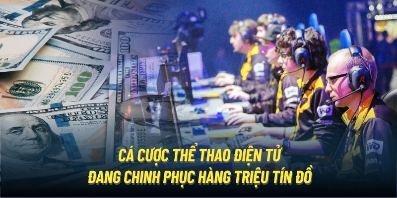 Cá cược thể thao điện tử đang chinh phục hàng triệu tín đồ