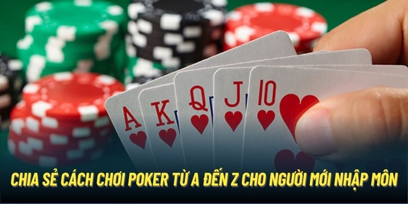 Chia sẻ cách chơi Poker từ A đến Z cho người mới nhập môn