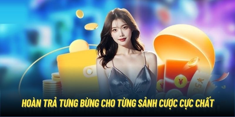 Hoàn trả tưng bừng cho từng sảnh cược cực chất